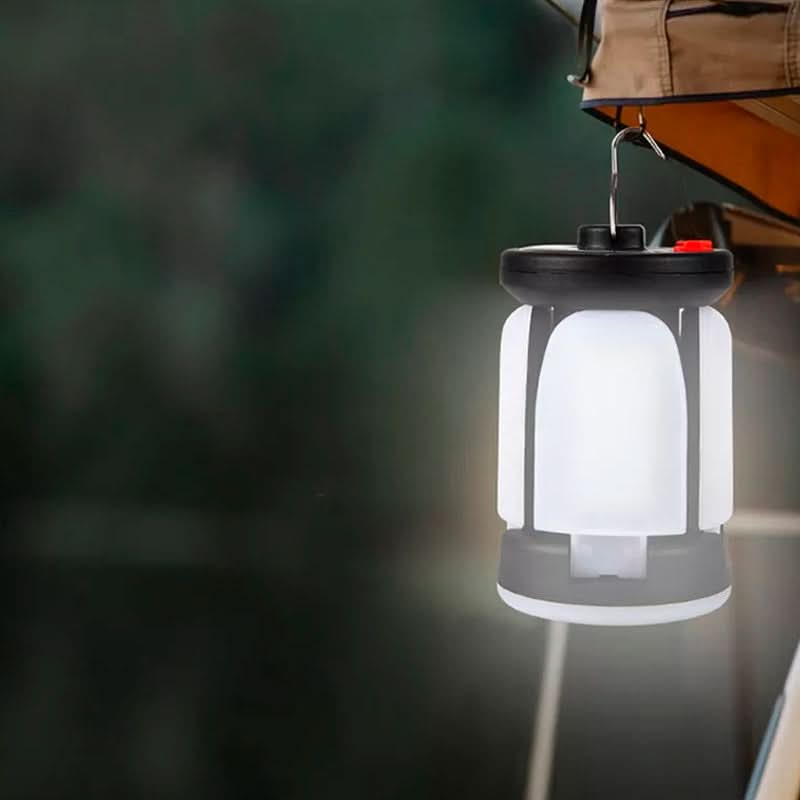 Linterna Farol Power Bank con Panel Solar