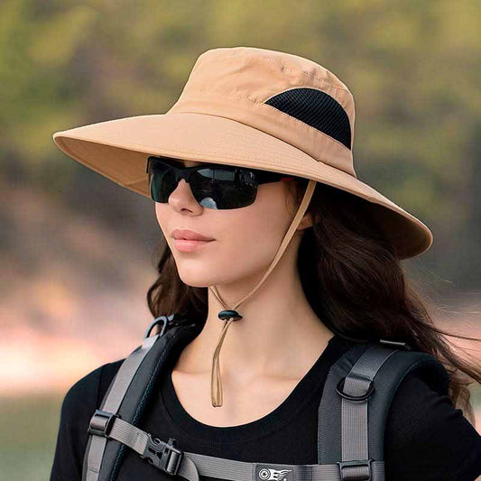 Sombrero de Secado Rapido con Protección Contra el Sol