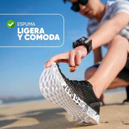 Championes Solaris con Suela Espuma en tela Transpirable