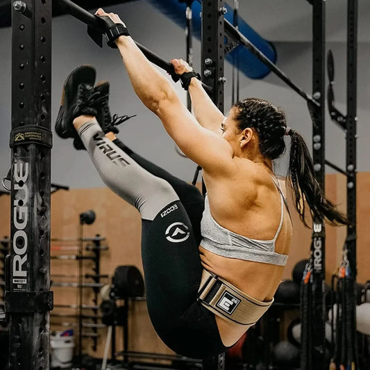 Calleras Hand Straps de Carbono Liso para Entrenamiento Gym