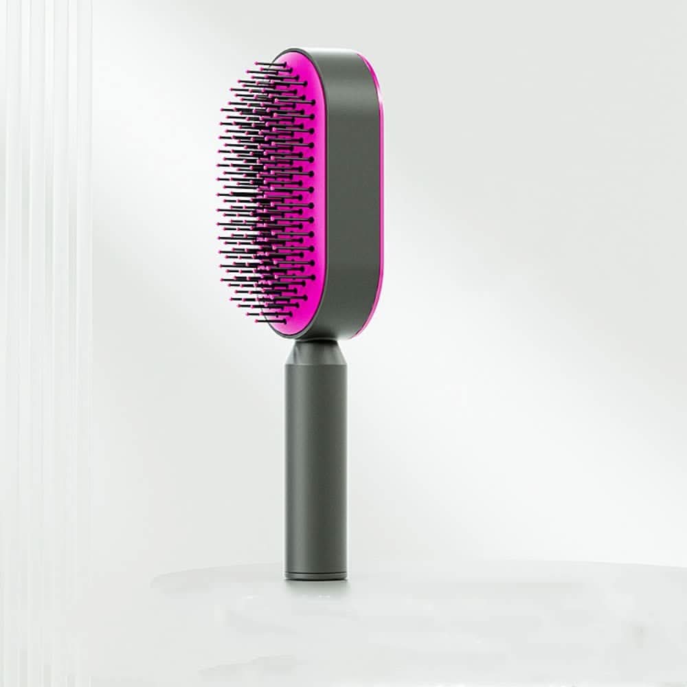 Cepillo de Pelo Autolimpiante
