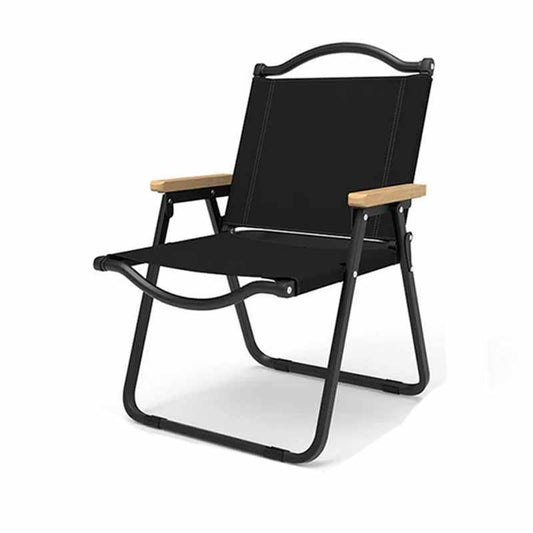 Silla Reposera Premium en Acero y Madera