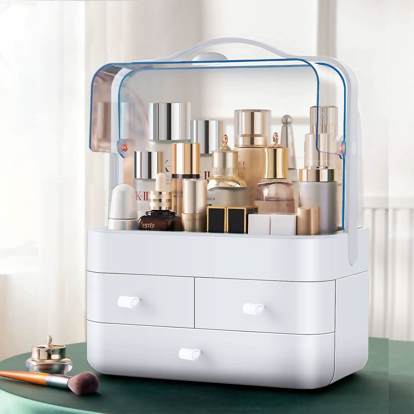 Organizador de Maquillaje con 3 Cajones Gran Capacidad