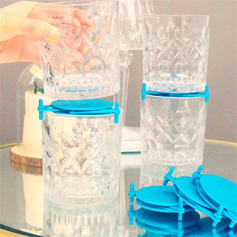 Pack de 4 Organizadores Apilables para Tazas