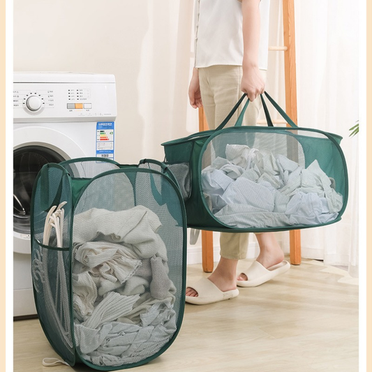 Cesto Plegable Horizontal de Lavanderia
