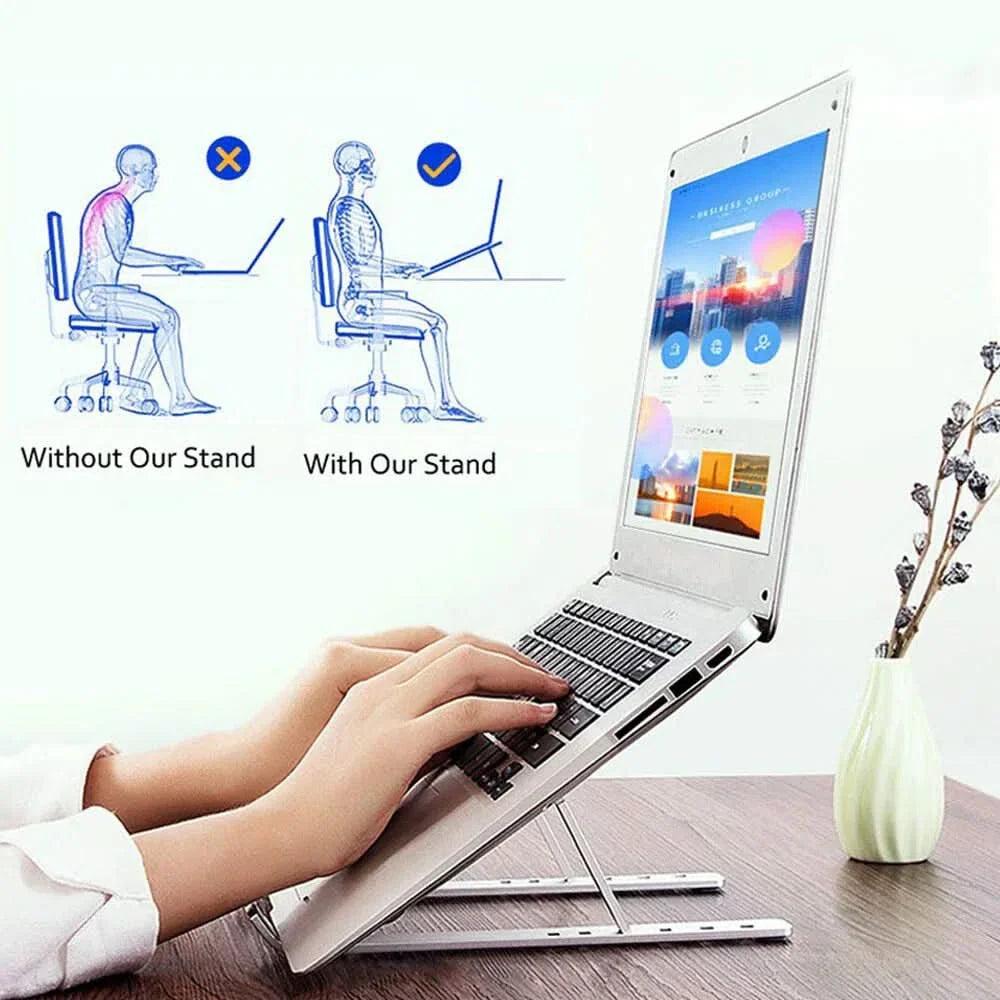 Soporte Plegable de Aluminio Para Notebook