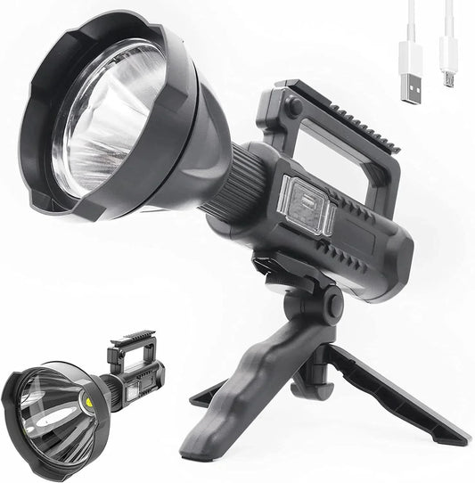Linterna Led Recargable W5120 con Power Bank 9000
