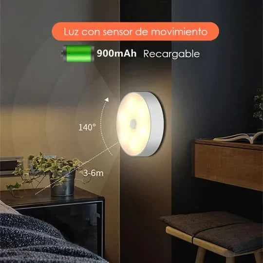 Pack de 4 Practifocos Led Recargables Multiuso