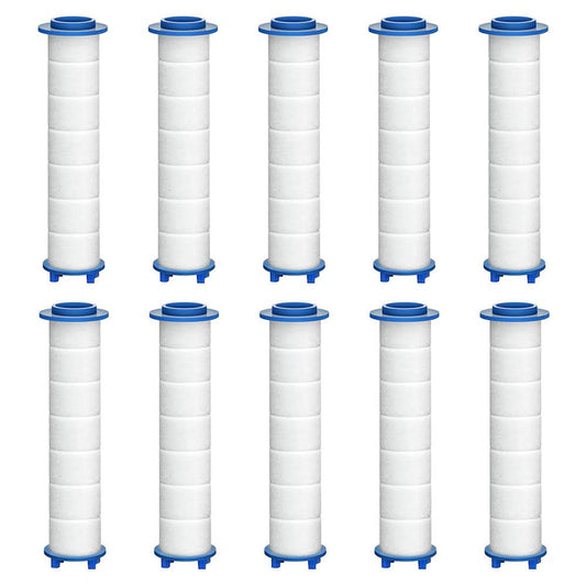 Pack de 10 Repuestos de Filtro de Algodon para Ducha OKOME