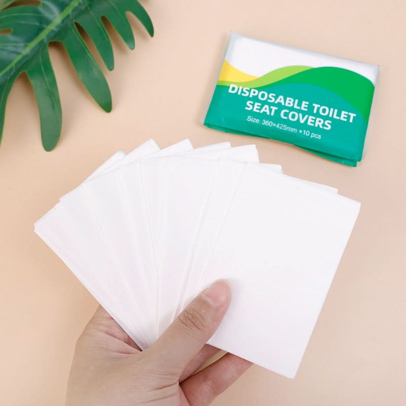 kit de 10 Protectores de Inodoro Desechables