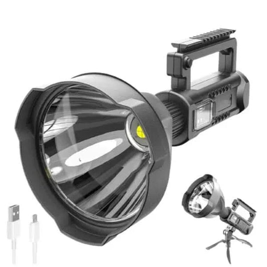 Linterna Led Recargable W5120 con Power Bank 9000