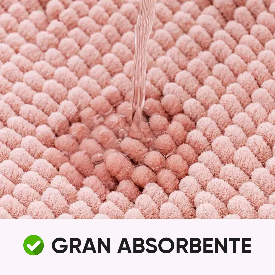 Alfombra de Chenilla para Baño Gran Absorción