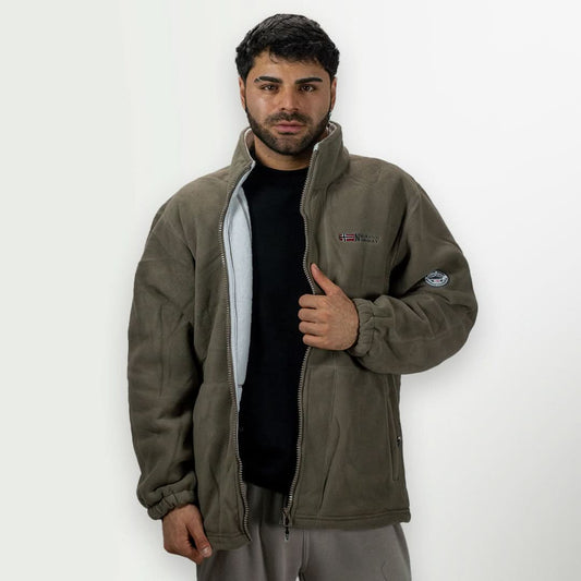 Campera Polar flec de Invierno para Hombre
