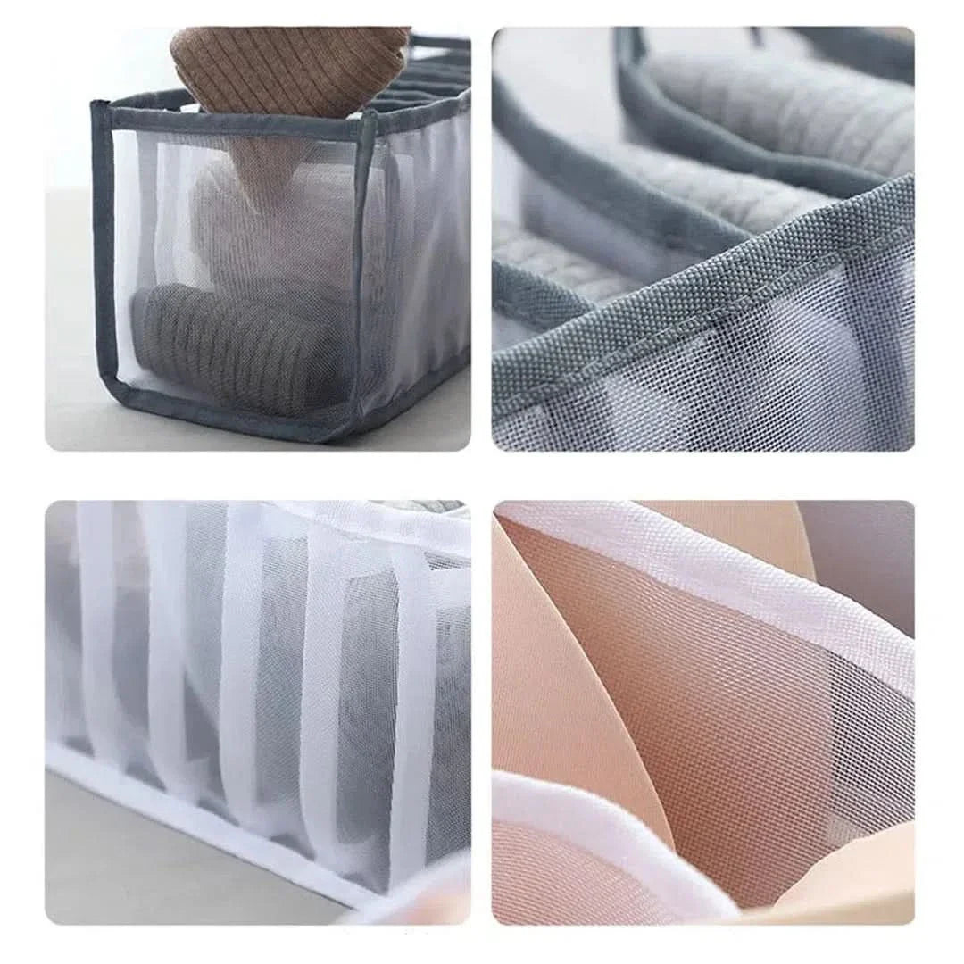 Set de 4 Organizadores para Ropa Milhome