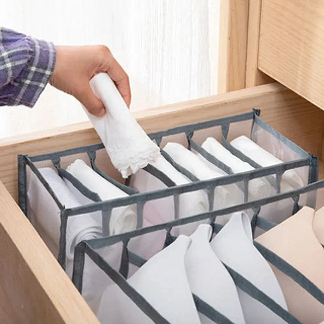 Set de 4 Organizadores para Ropa Milhome