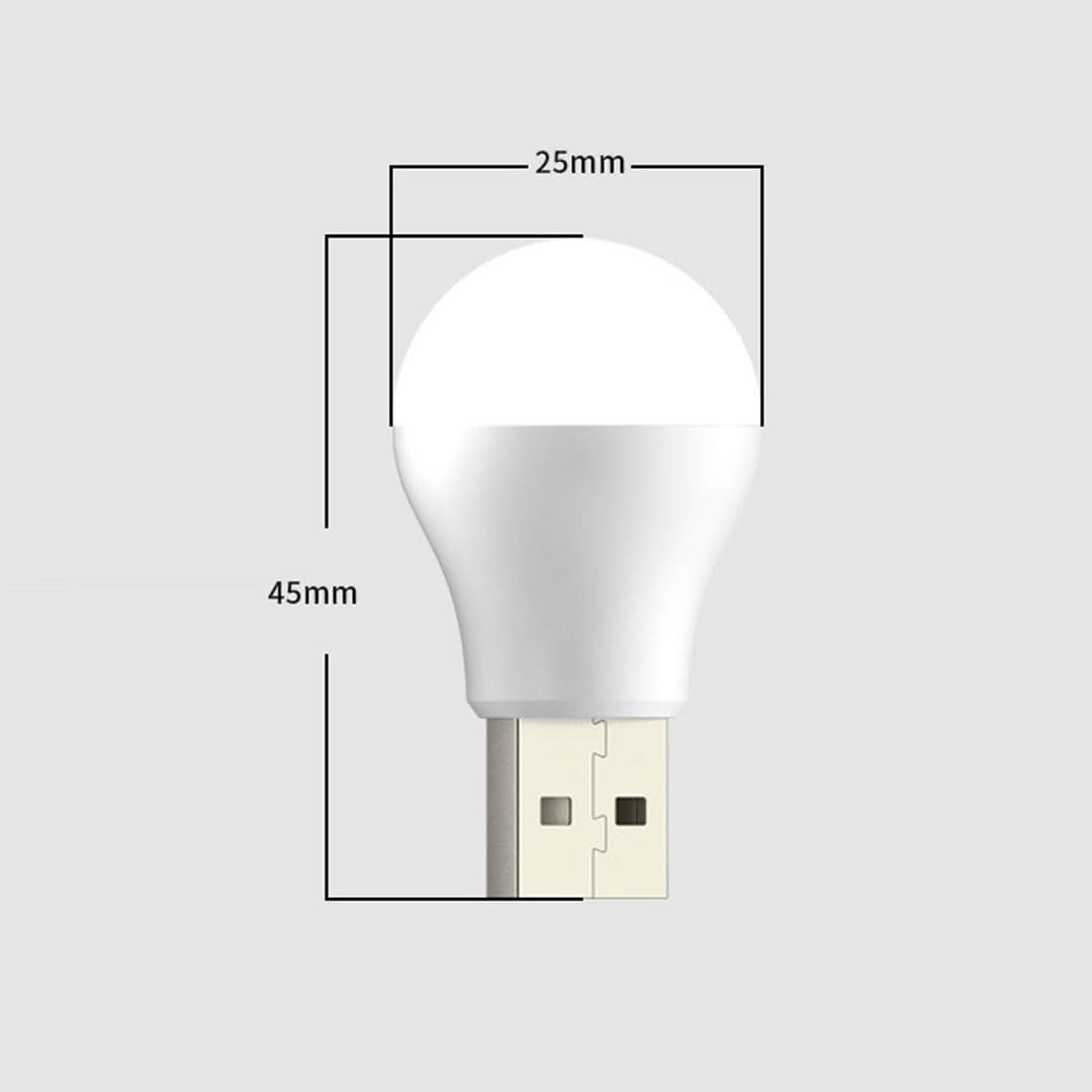 Pack de 5 Lamparas Led con Conexión USB