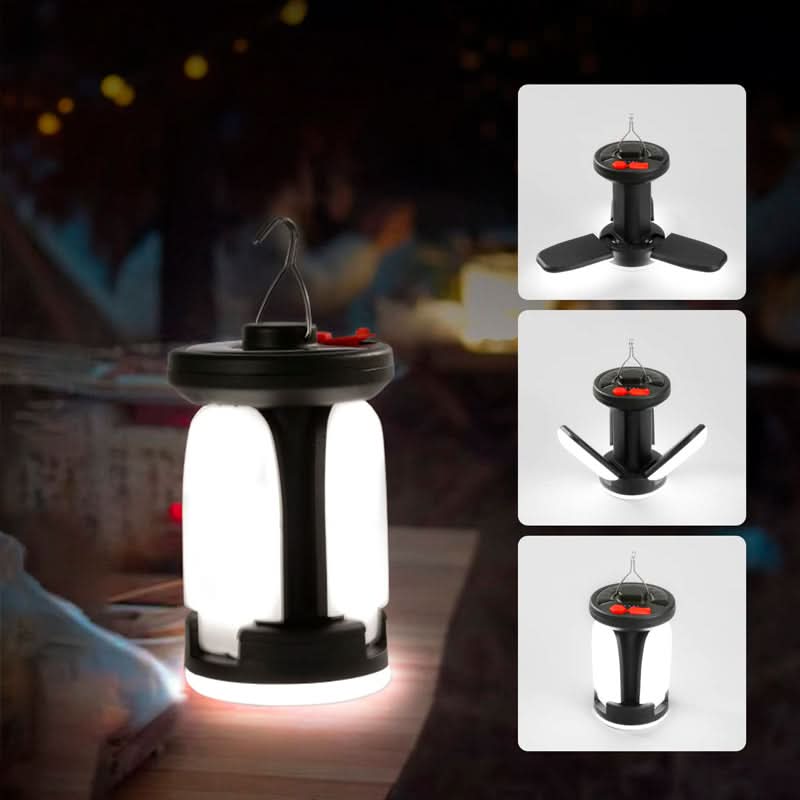 Linterna Farol Power Bank con Panel Solar