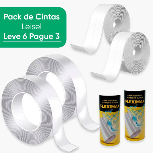 Pack de Cintas Leisel Leve 6 Pague 3