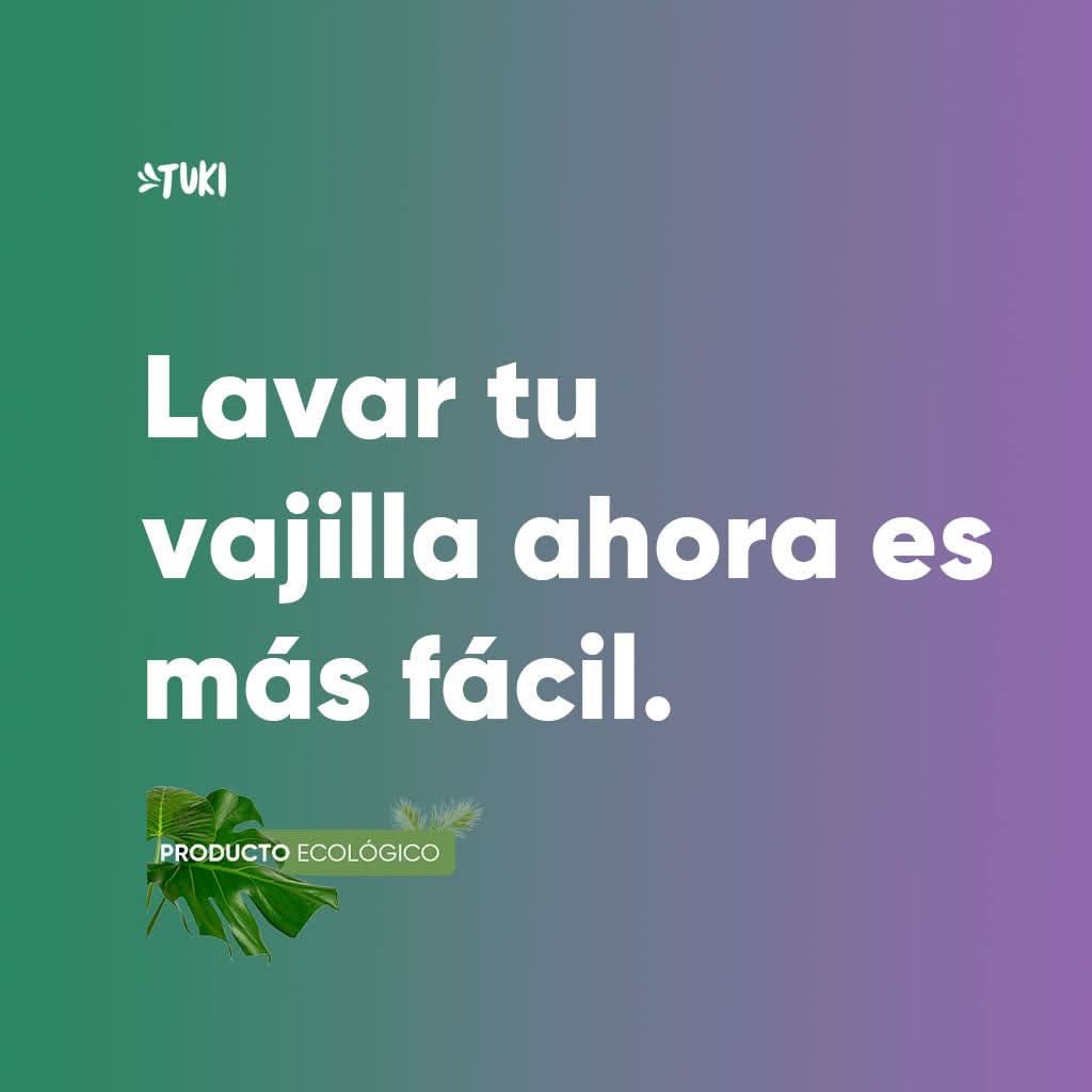 Capsulas Tuki Ecologicas para Lavavajillas Aroma Citrico