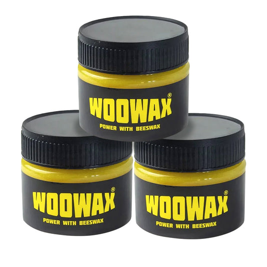 Pack de 3 Lustrador de Muebles y Madera de Cera de Abejas WooWax